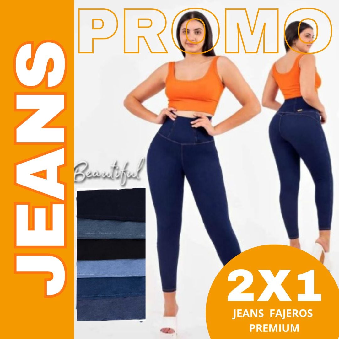 JEANS LEVANTA COLA PREMIUM