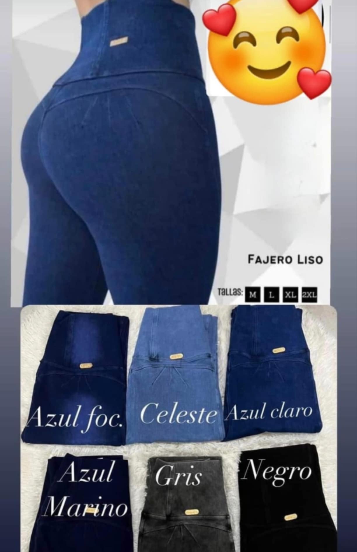 JEANS LEVANTA COLA PREMIUM