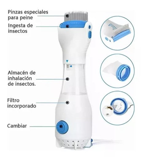 Aspiradora De Piojos Y Liendres