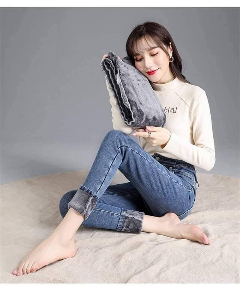 JEANS TERMICO C/ PELUCHE PREMIUM IMPORTADO 👖✨