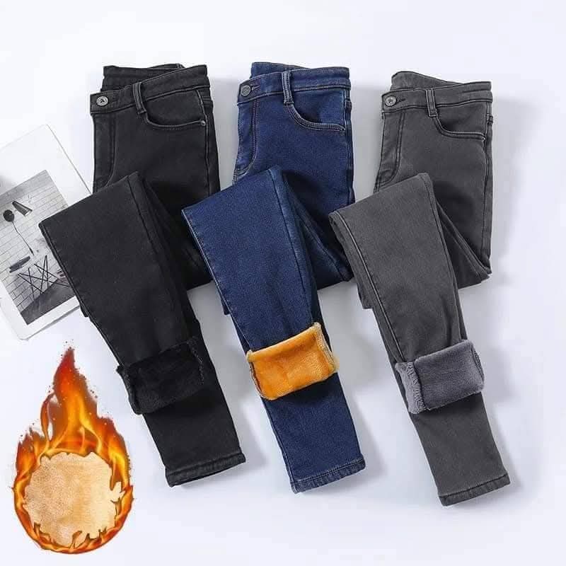 JEANS TERMICO C/ PELUCHE PREMIUM IMPORTADO 👖✨