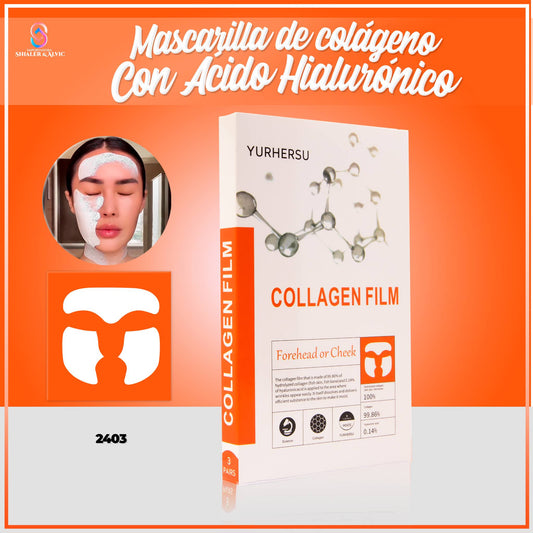 COLLAGEN FILM™ - Mascarilla de disolución con reversión de la edad
