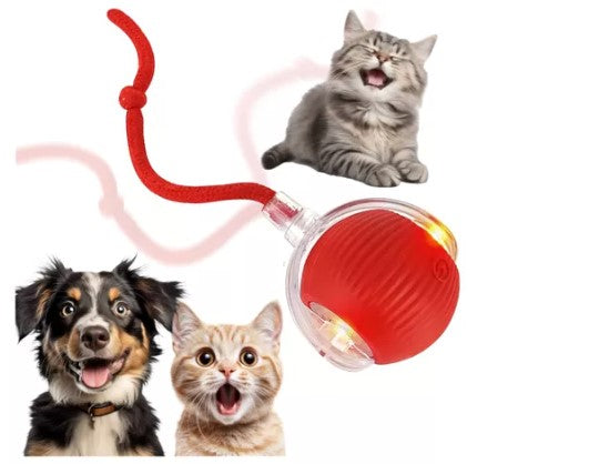 2 x1 Pelota Interactiva con Sensor para Perro y Gato