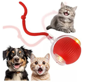 2 x1 Pelota Interactiva con Sensor para Perro y Gato
