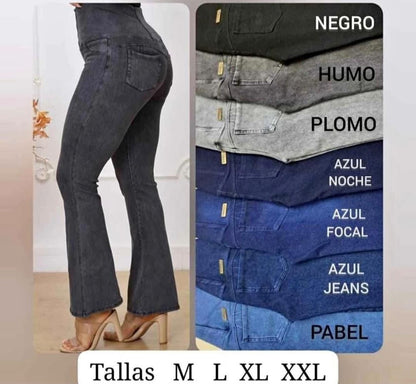 JEANS FAJERO COLOMBIANO  CORTE SIRENA