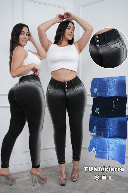 JEANS FAJERO 4 BOTONES COLOMBIANOS