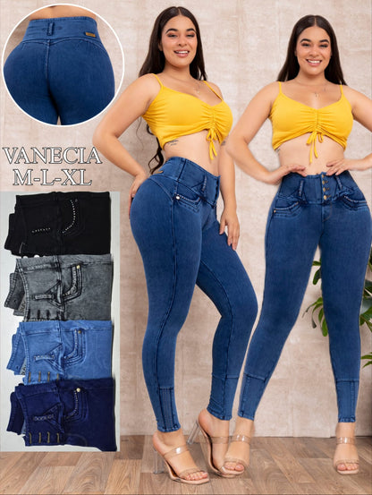 JEANS FAJERO 4 BOTONES COLOMBIANOS