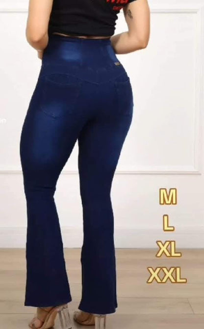 JEANS FAJERO COLOMBIANO  CORTE SIRENA